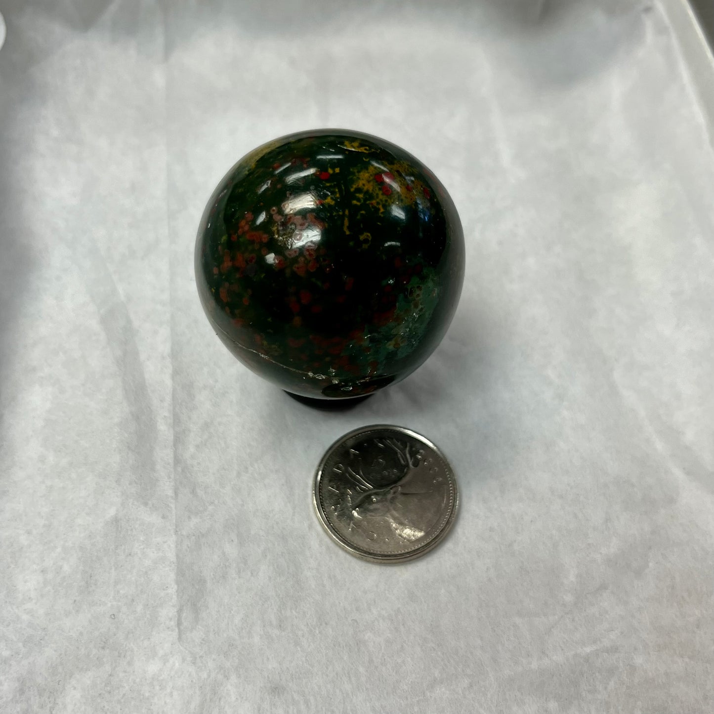 Bloodstone Sphere 1.5"