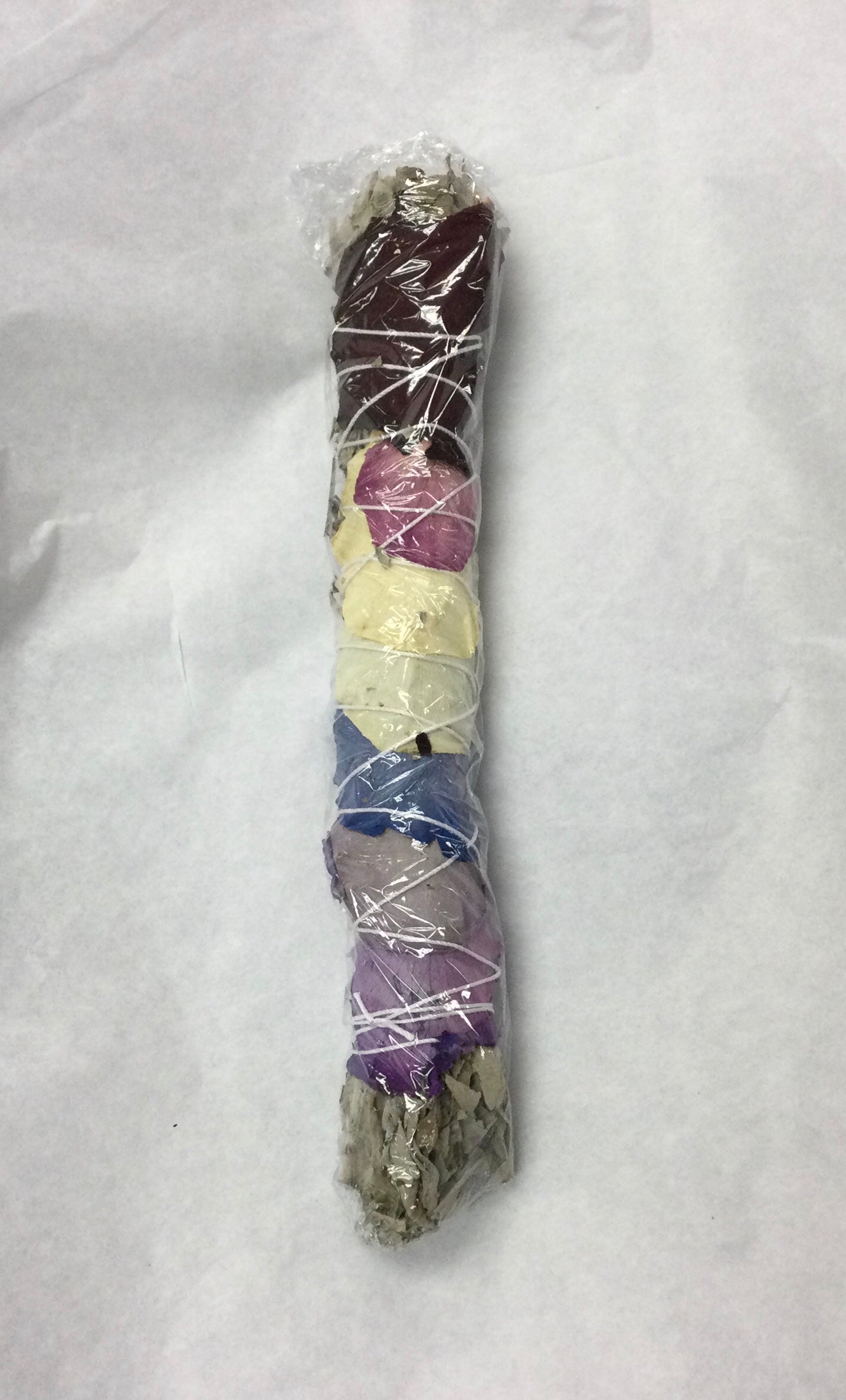 Sage Bundle with Petals, 8”