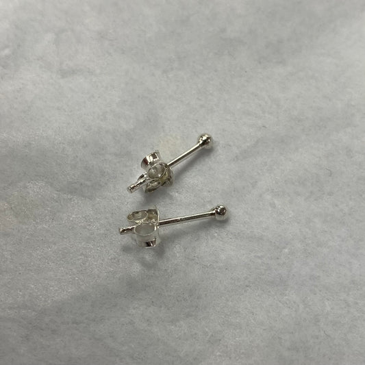 Tiny Simple Ball Stud Earrings