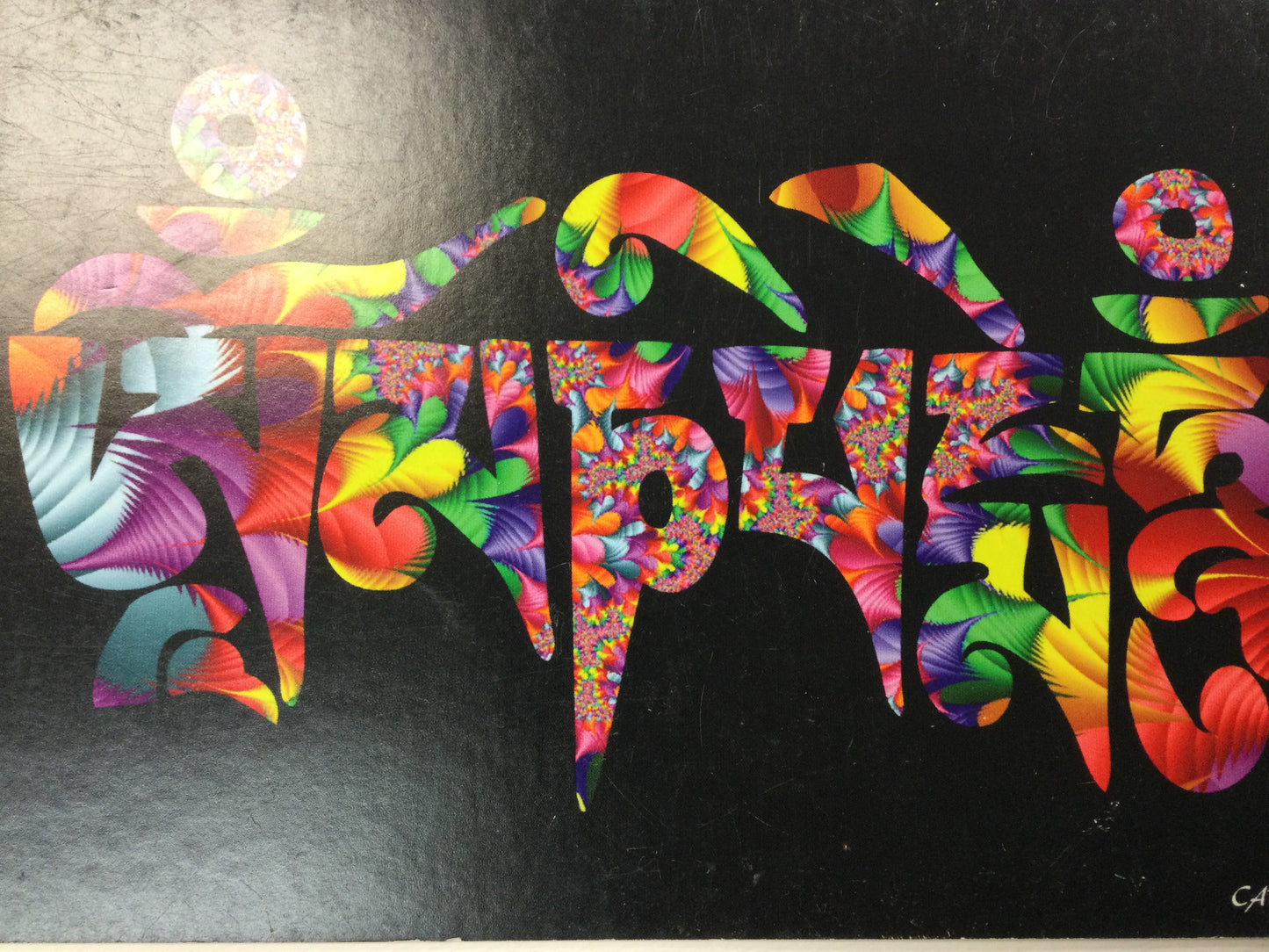 Colourful Carol Branch Card