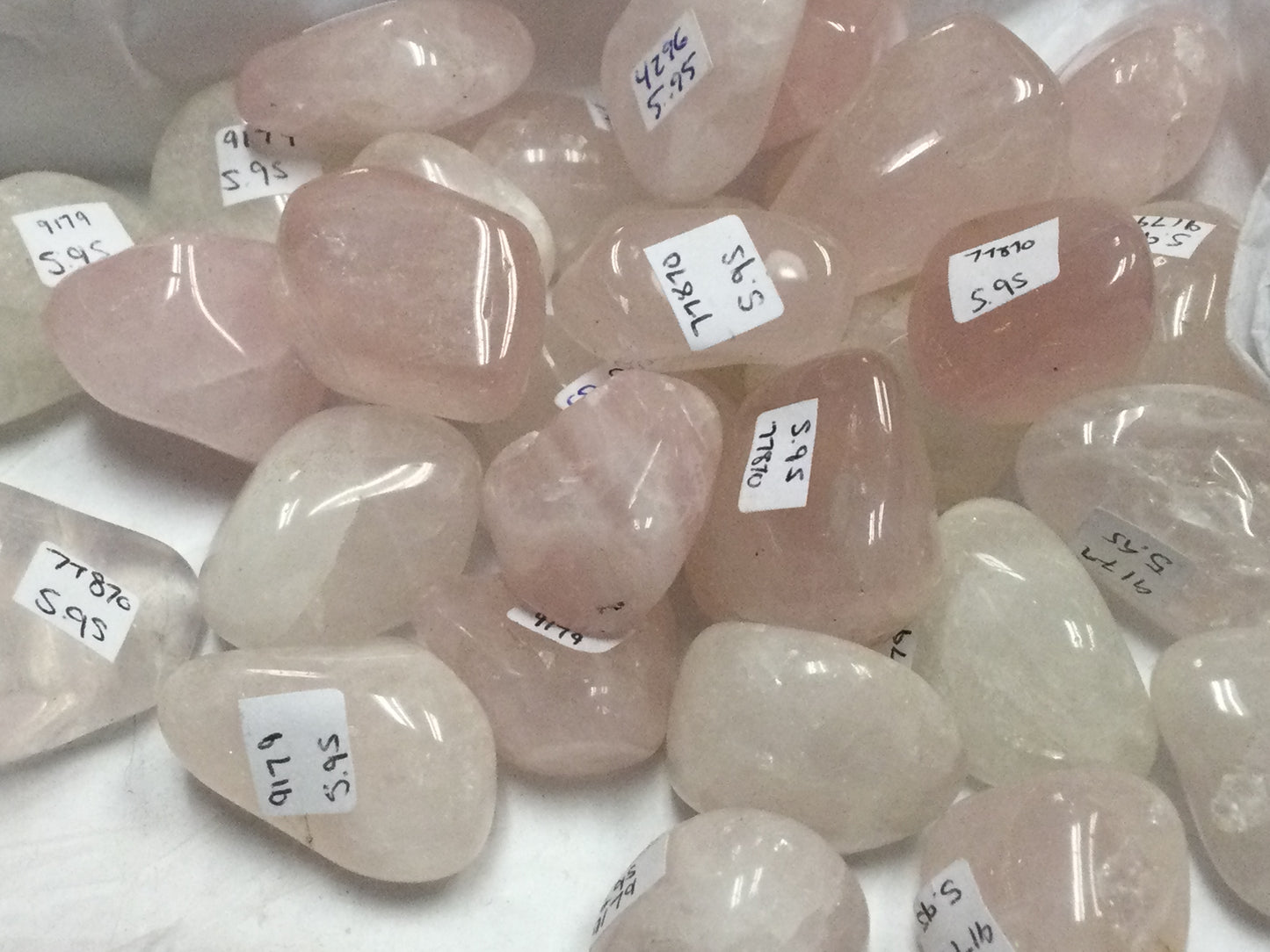 Tumbled Rose Quartz From Madagascar