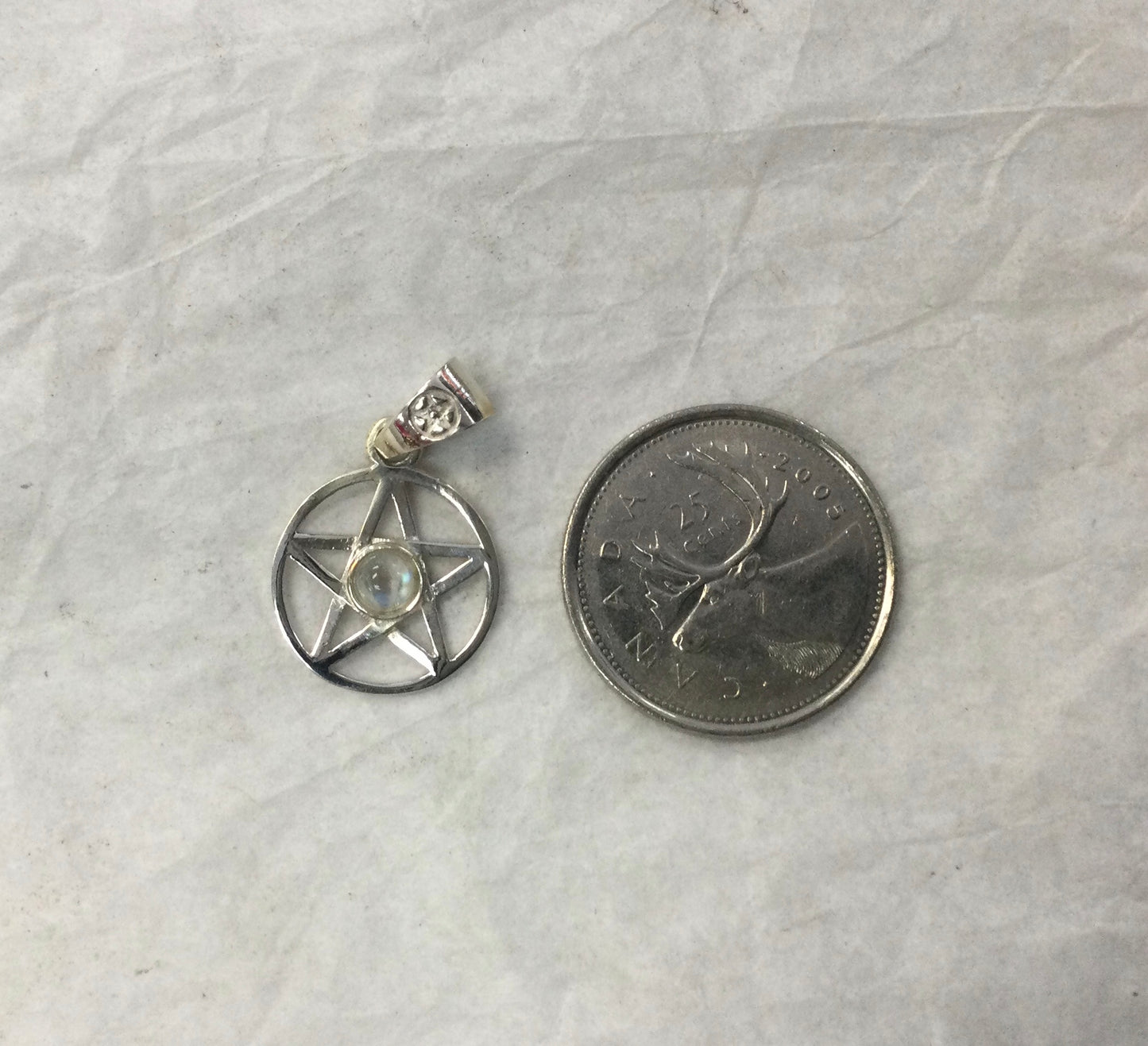 Gemstones Pentagram Pendant