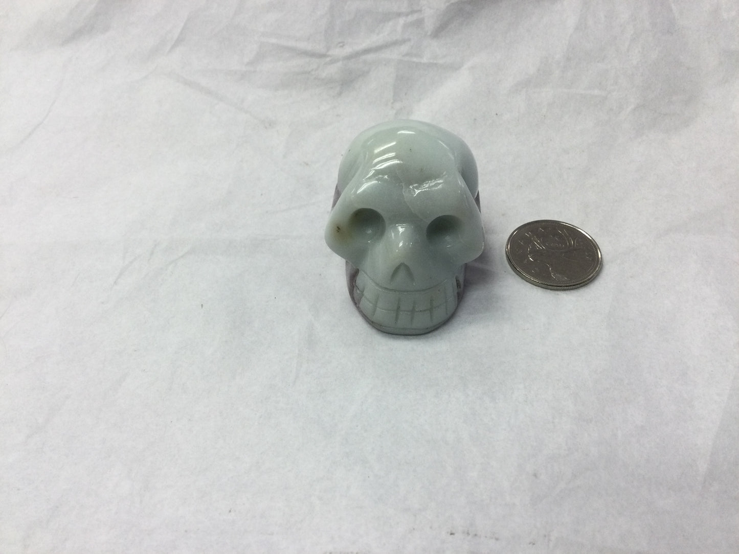 Pink Tourmaline Skull