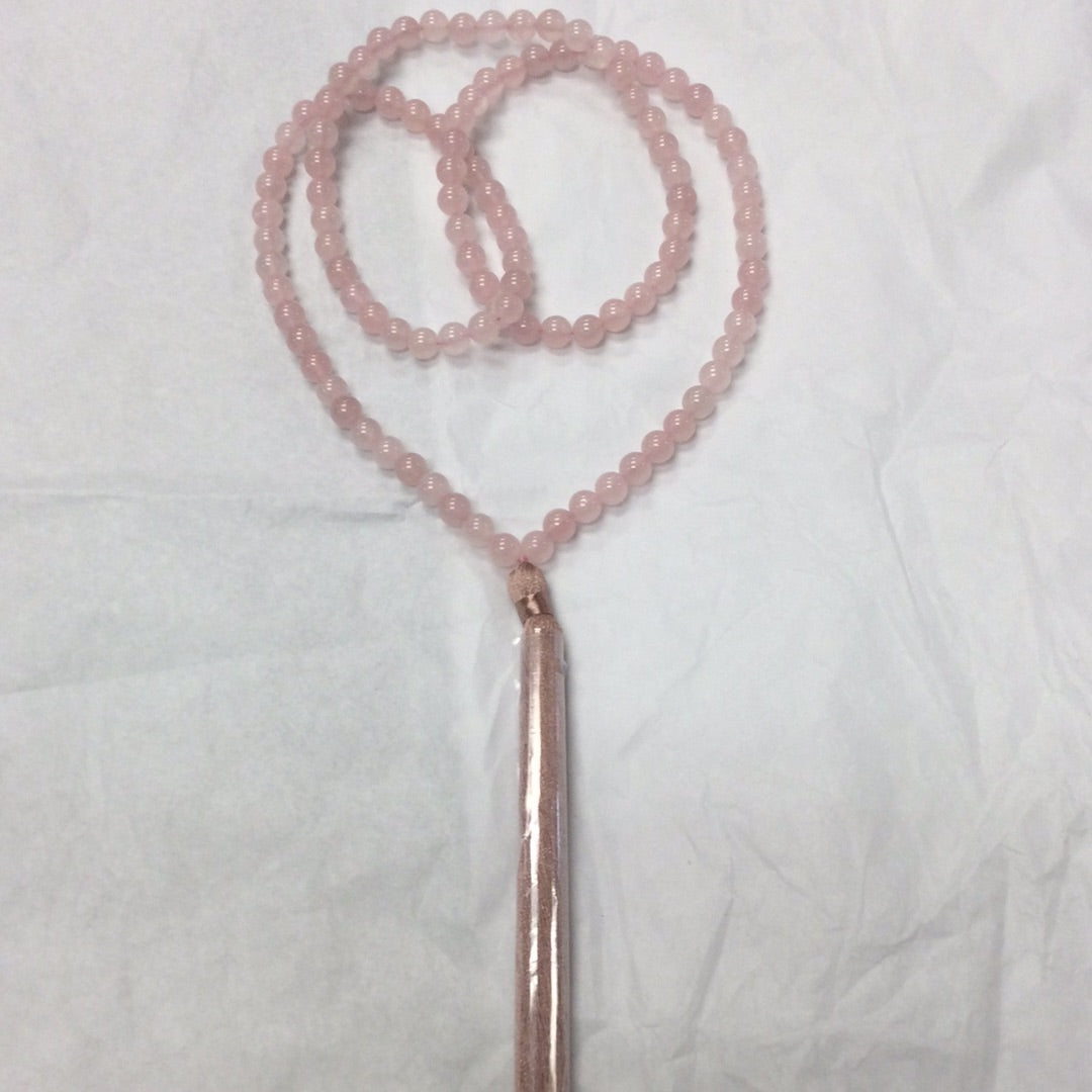 Rose Quartz Mala