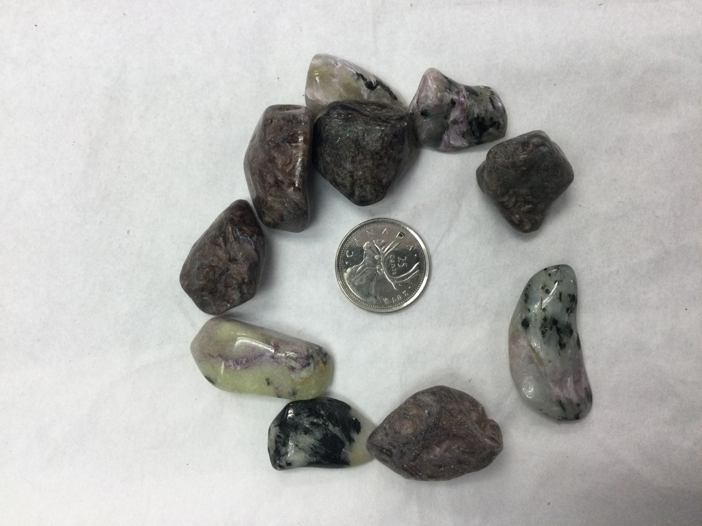 Charoite, Tumbled B Grade