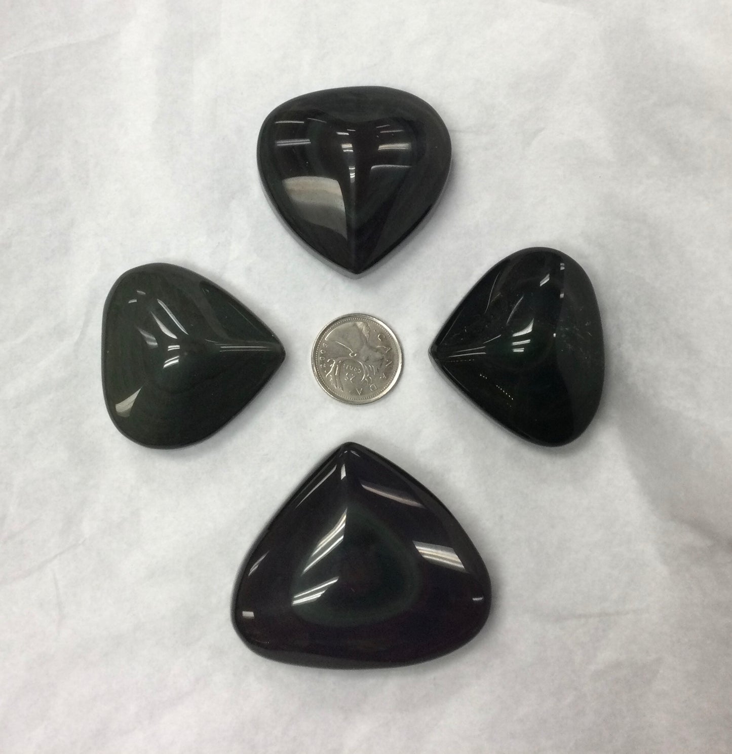 Obsidian “Hearts”