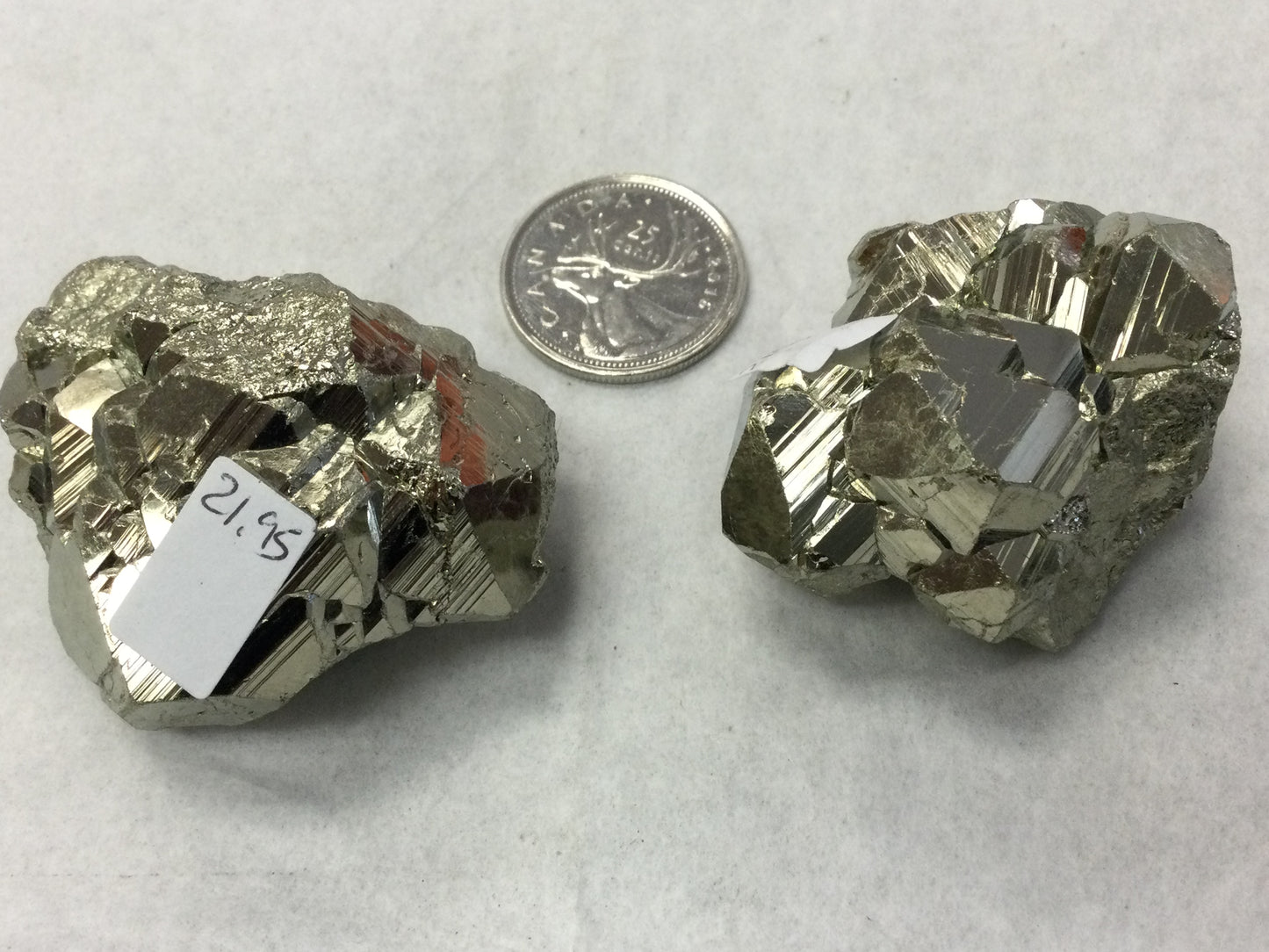 Pyrite Clusters