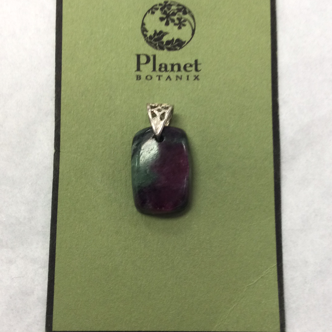 Ruby Zoisite Pendant
