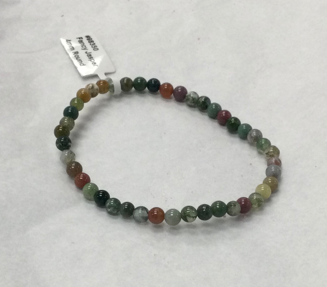 Fancy Jasper Bracelet 4mm