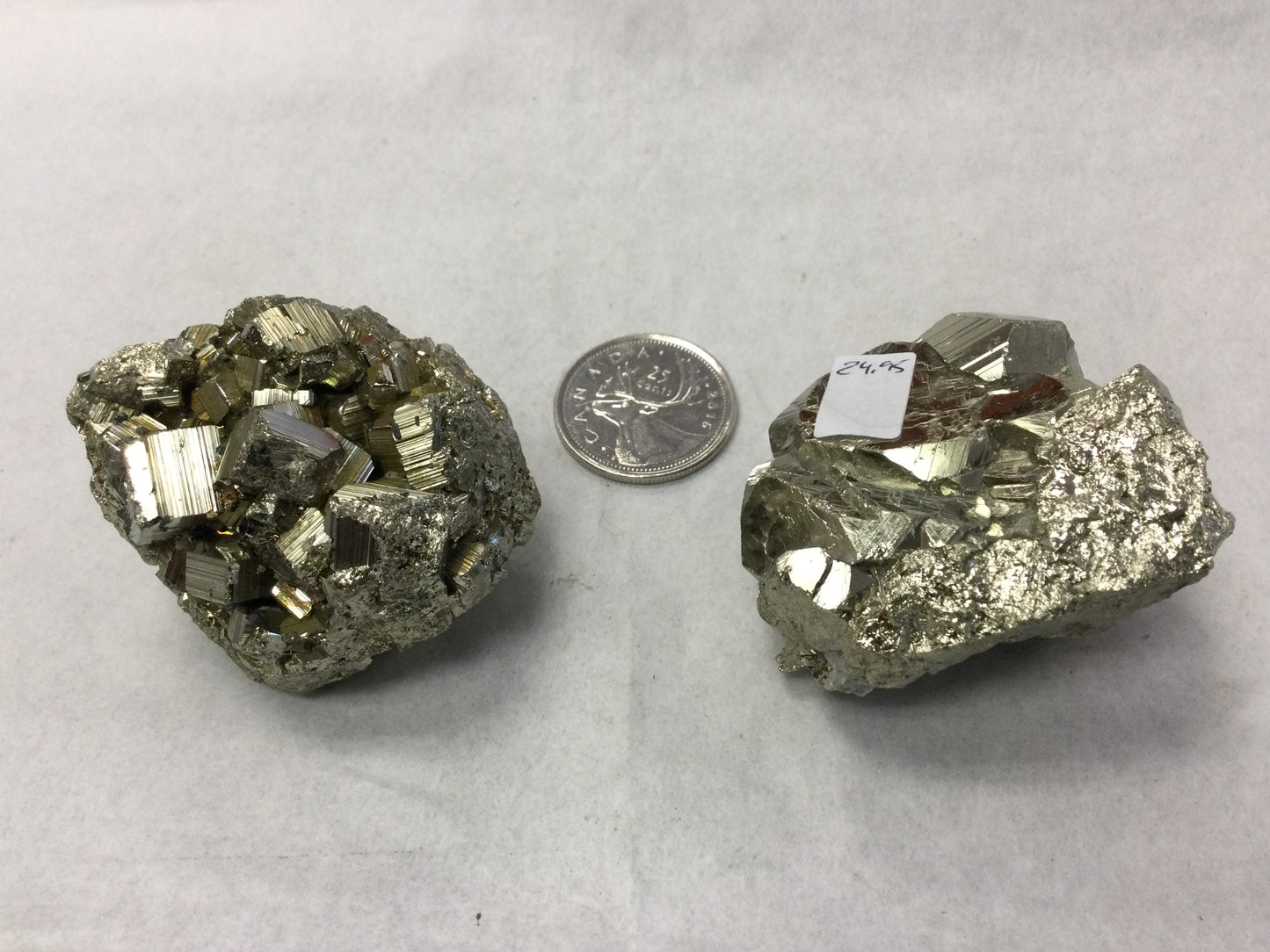 Pyrite Clusters