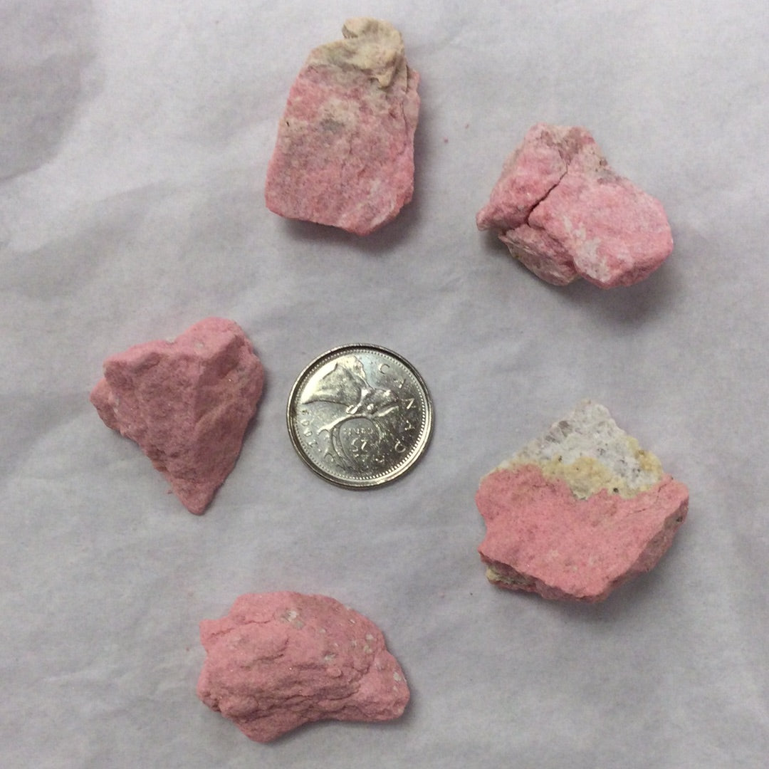 Raw Thulite chunks