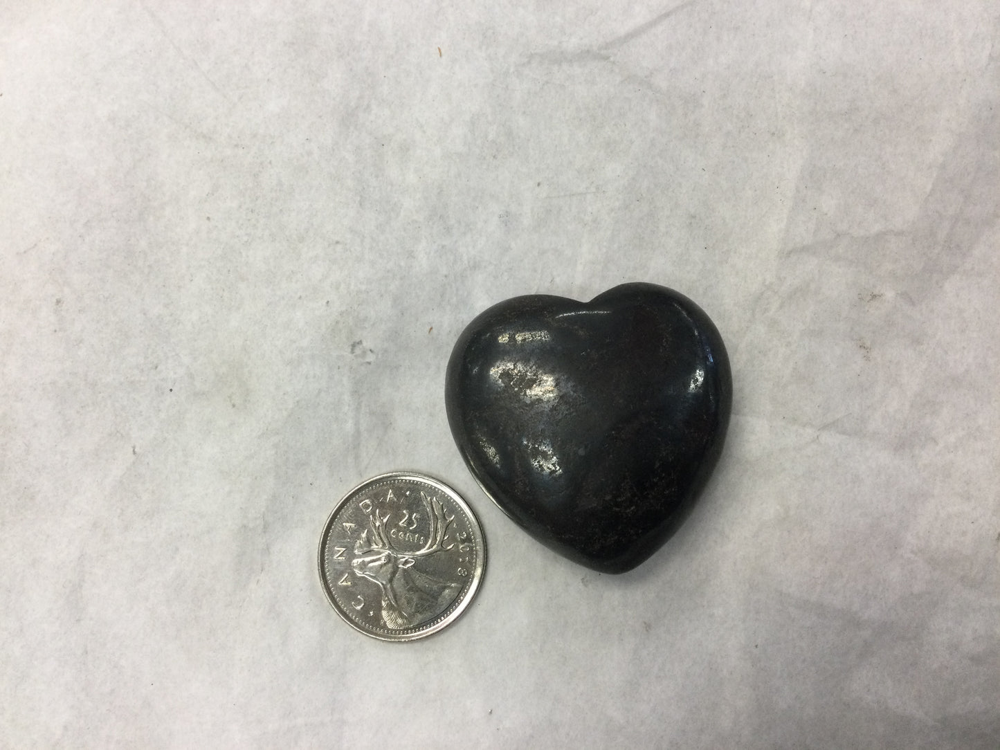 Hematite Heart