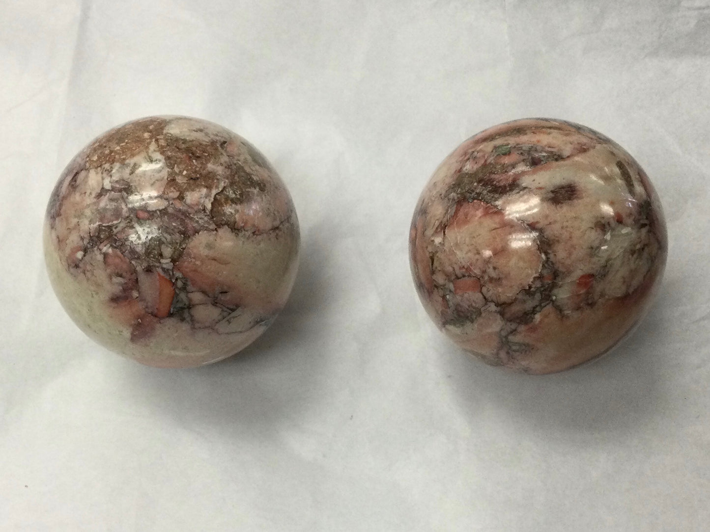 Pink Porcelain Jasper Sphere