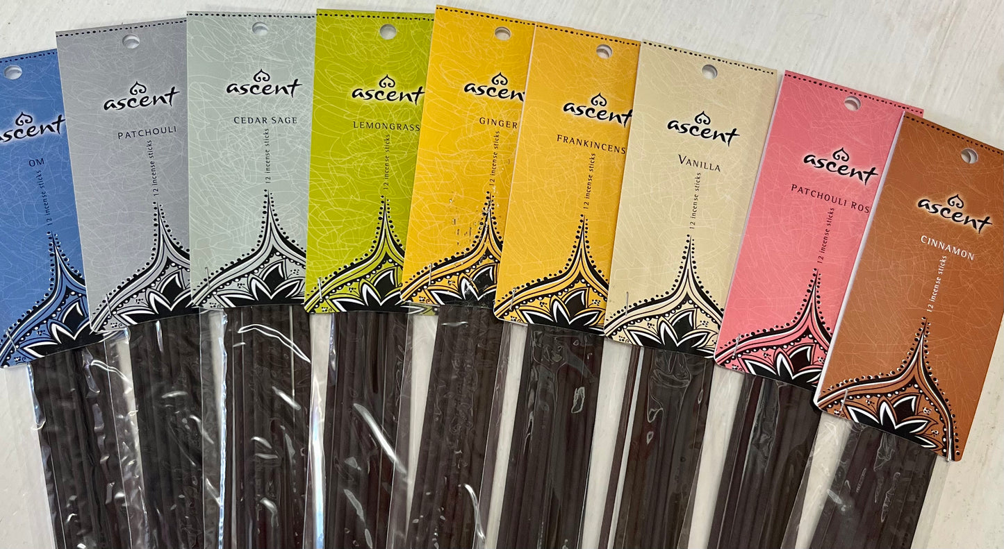 Ascent Incense 12 Pack