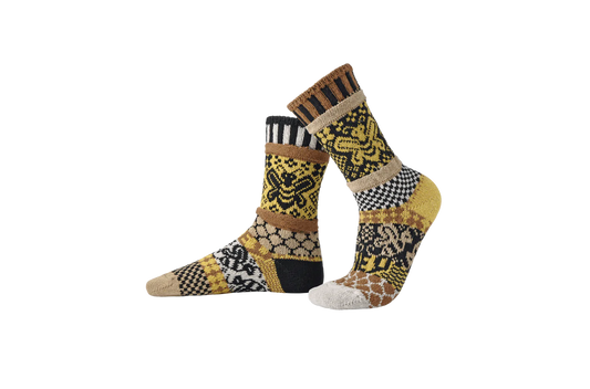 Solmate Socks, Honey Bee
