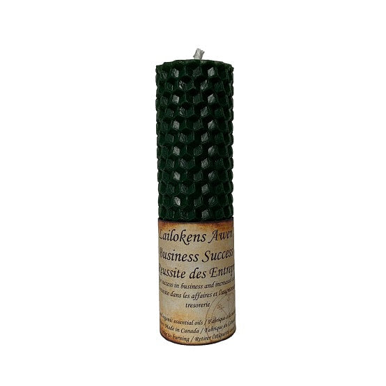 Lailokens Awen - Rolled Beeswax Spell Candles (Assorted)