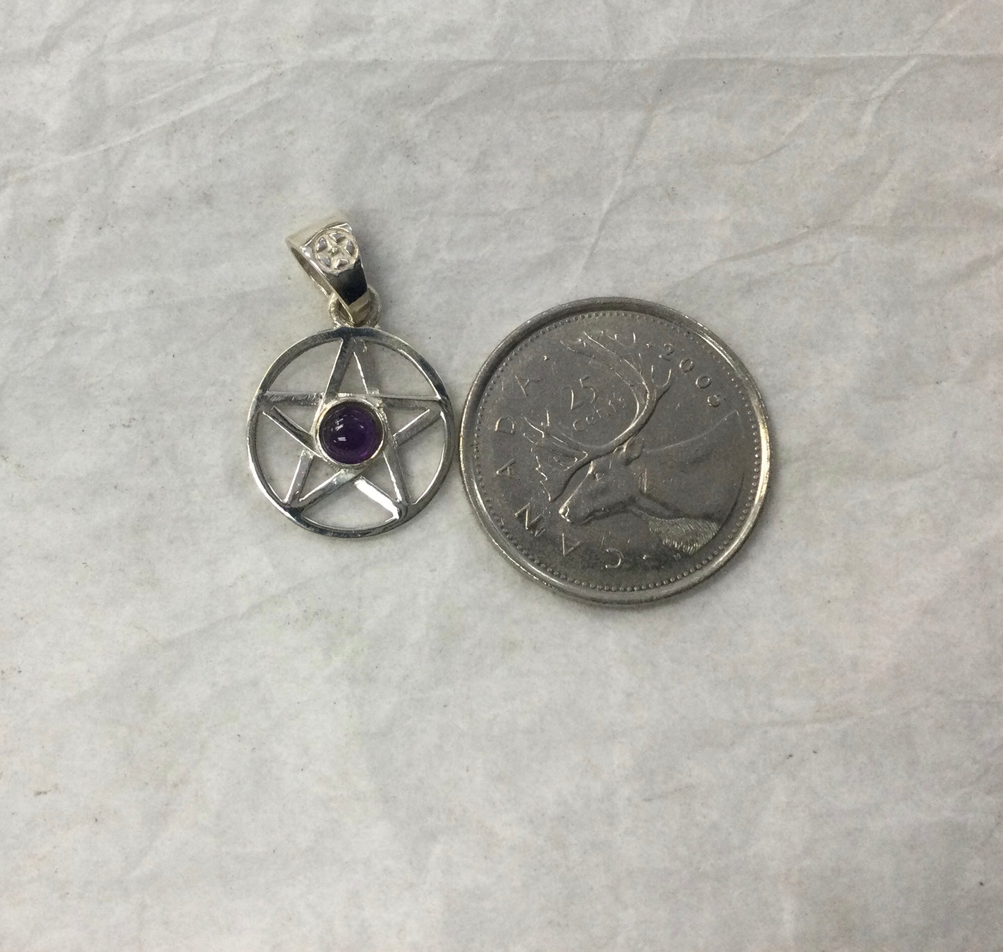 Gemstones Pentagram Pendant