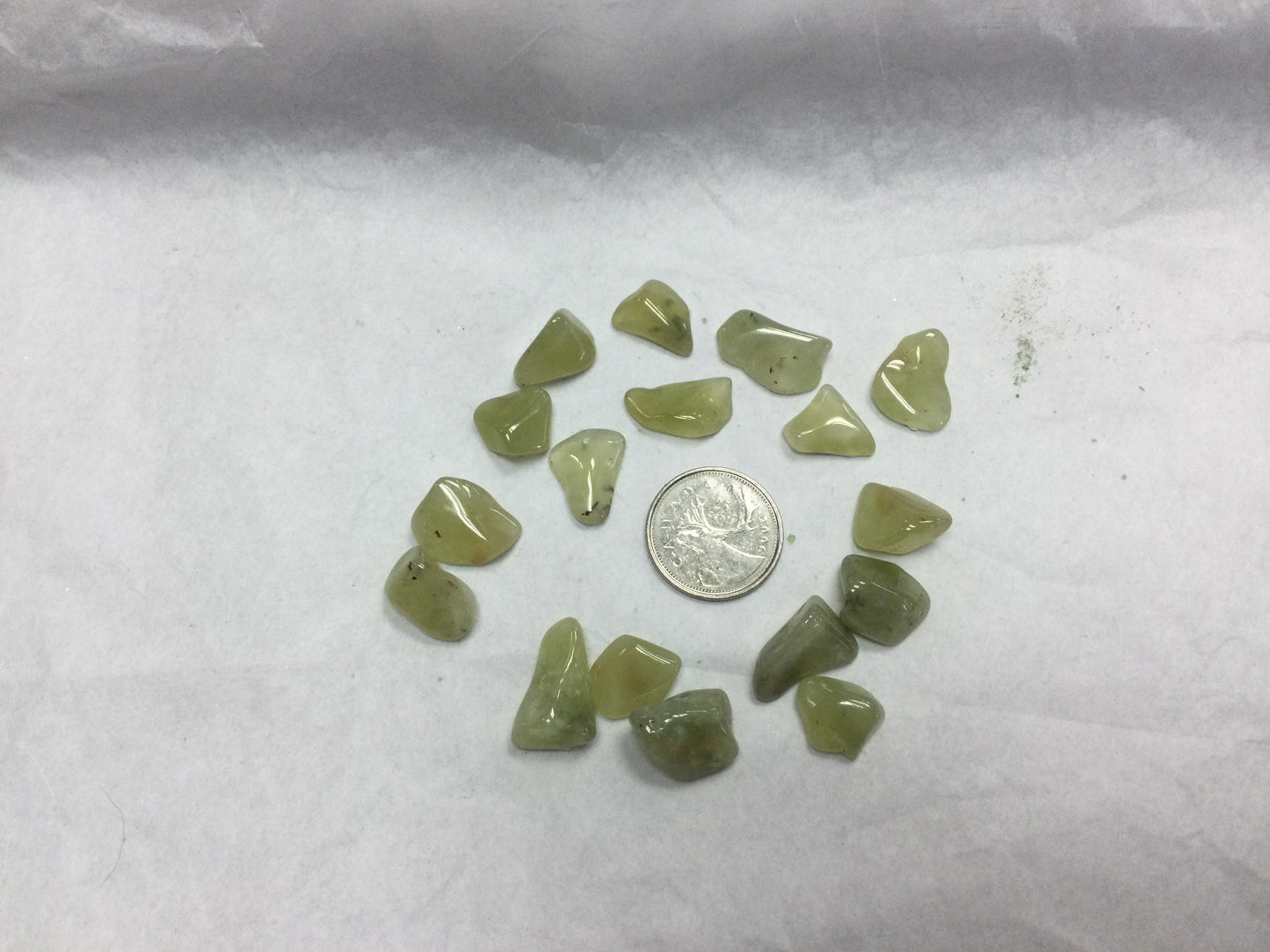Prehnite. Tumbled (Small)
