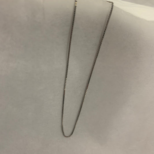 Silver Box Chain (Various Sizes)