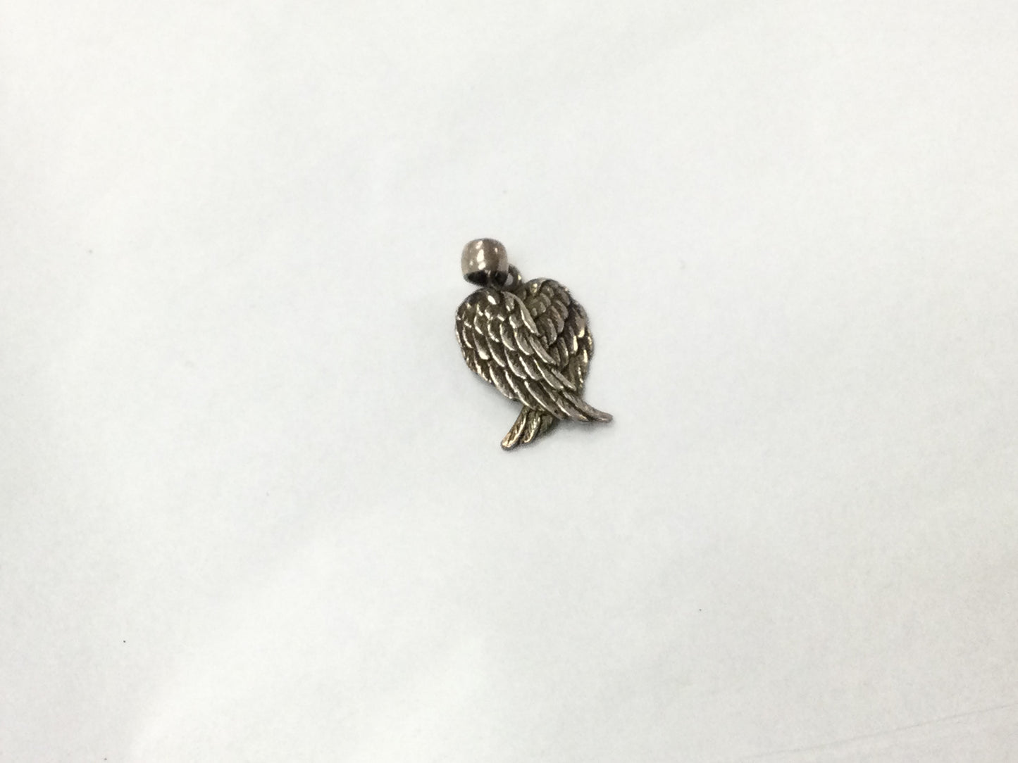 Angel Wings Silver Pendant