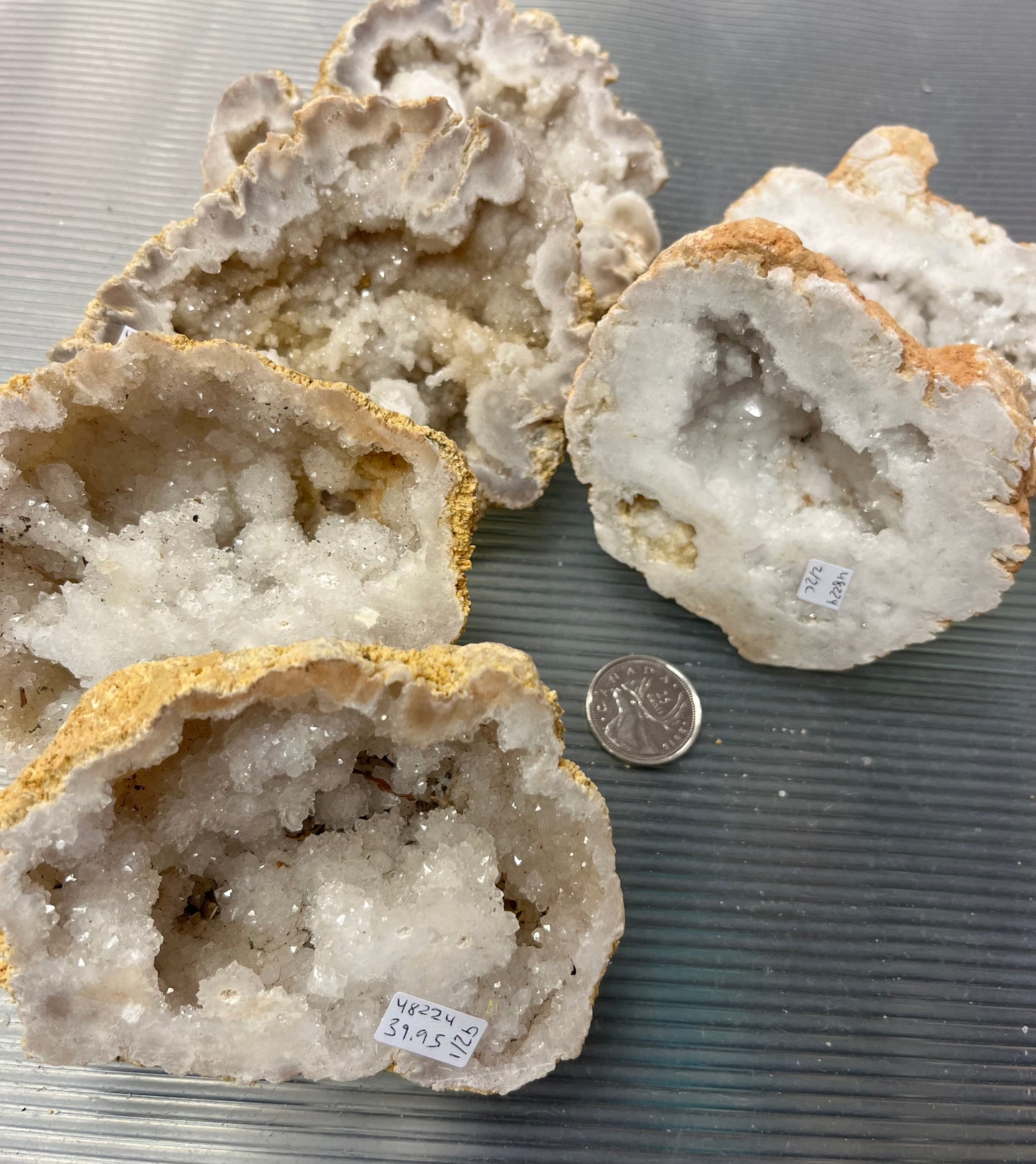 Quartz Geode Pairs