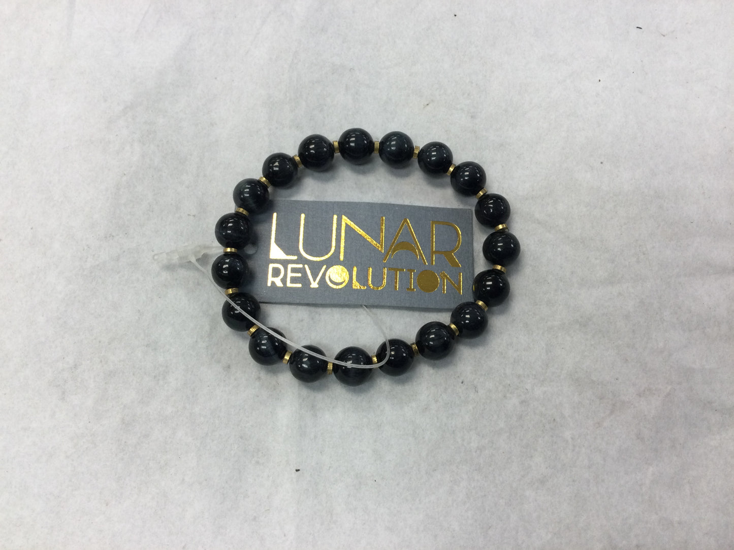 Lunar Revolution Bracelet - Blue Tiger’s Eye