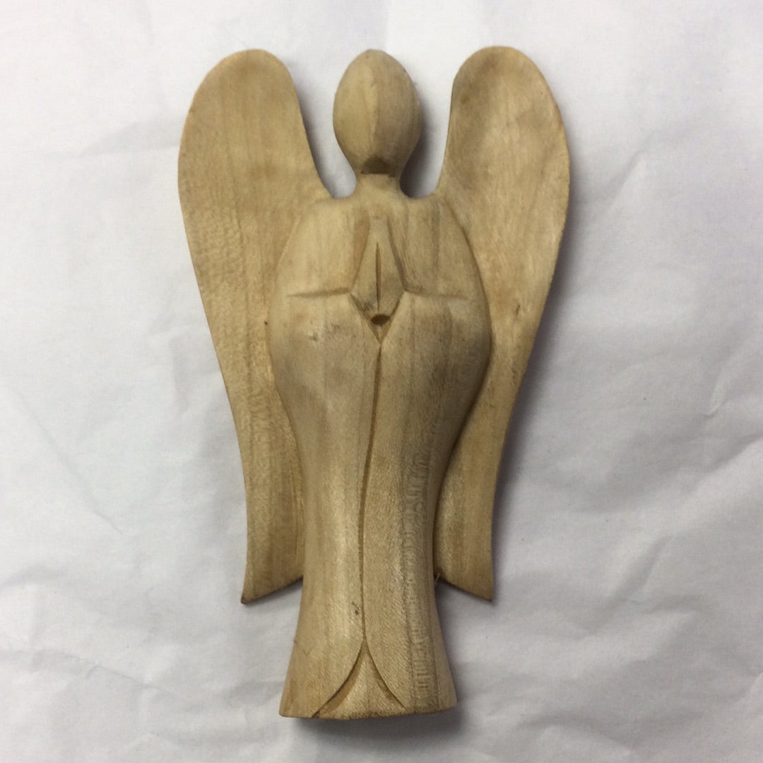 Wooden Angel Statue (Med)