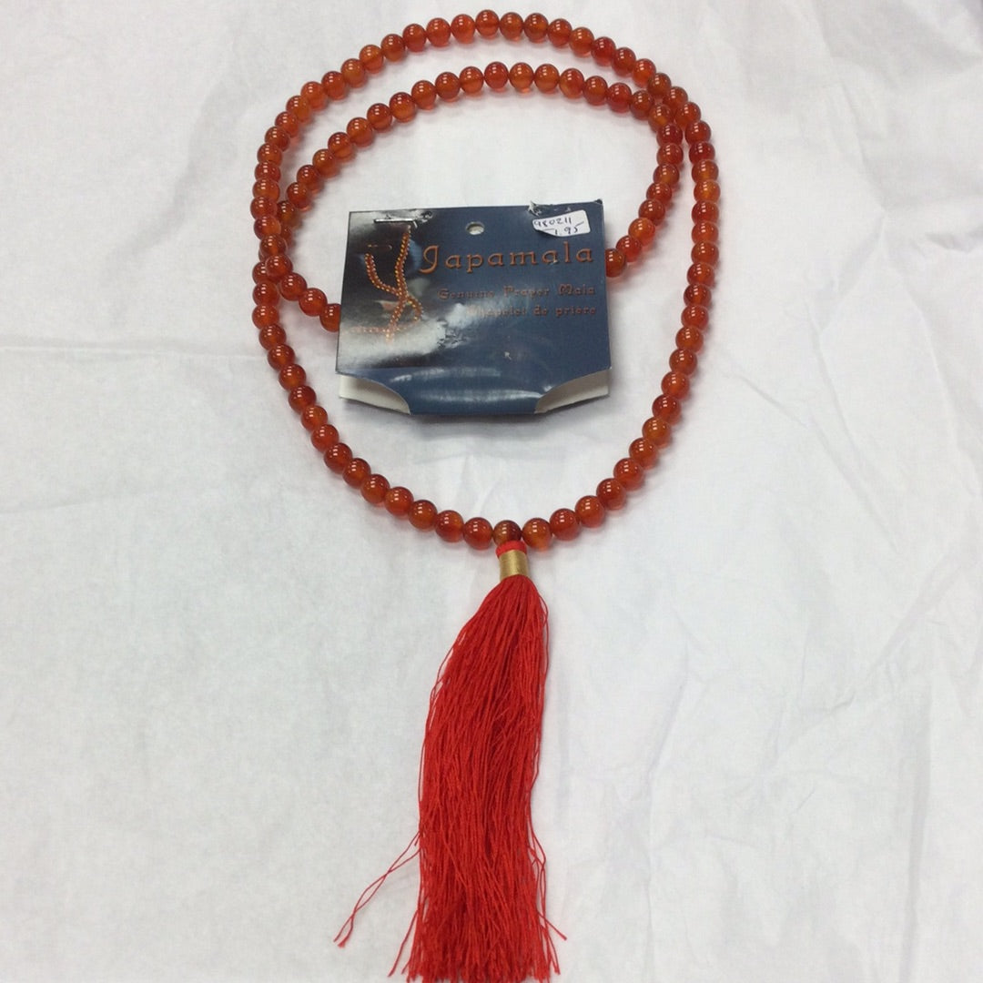 Carnelian Mala