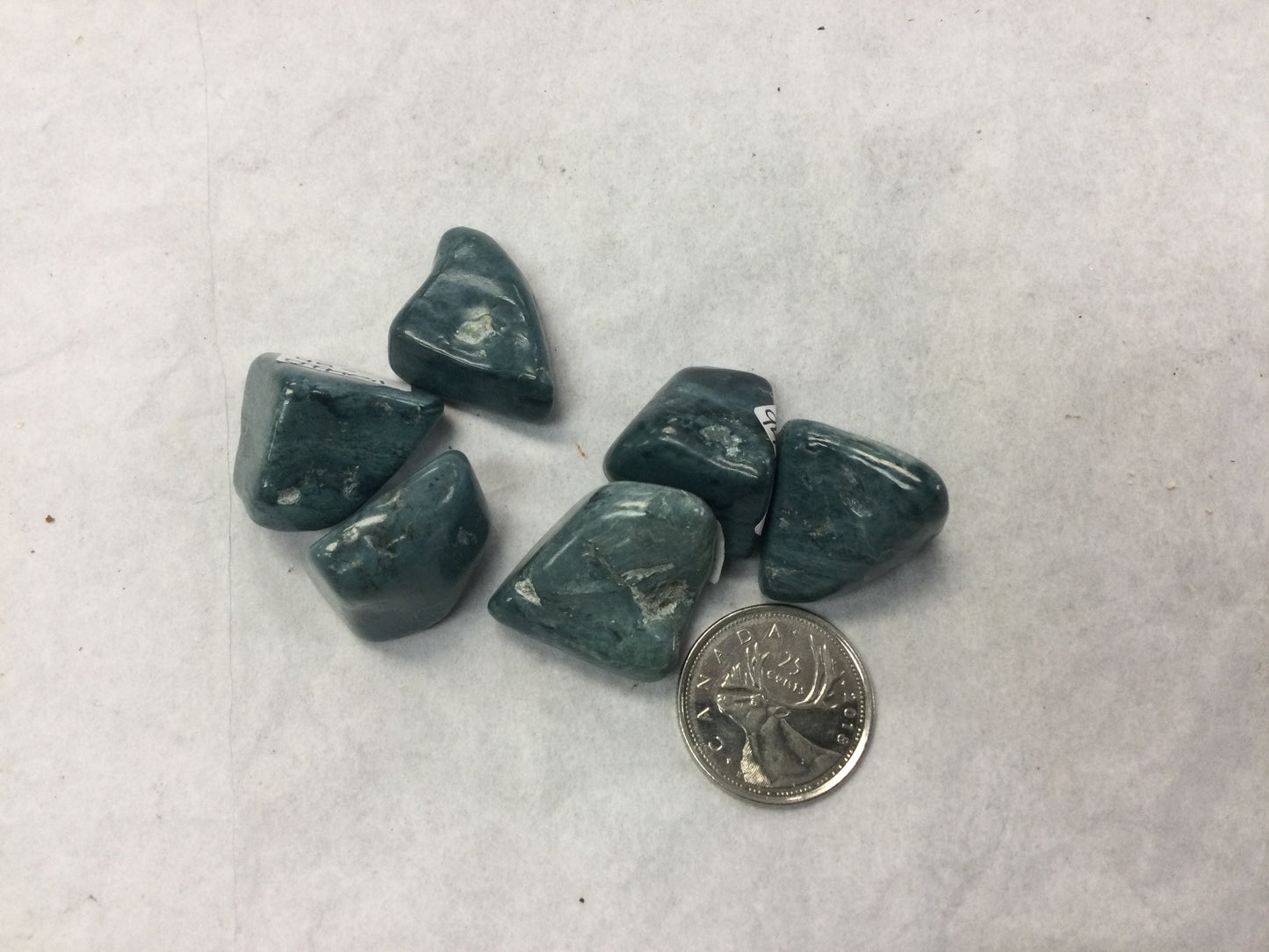 tumbled blue jade