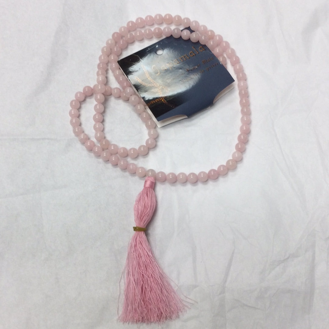 Rose Quartz Mala