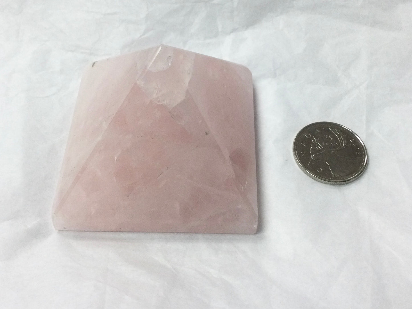 Rose Quartz Pyramid