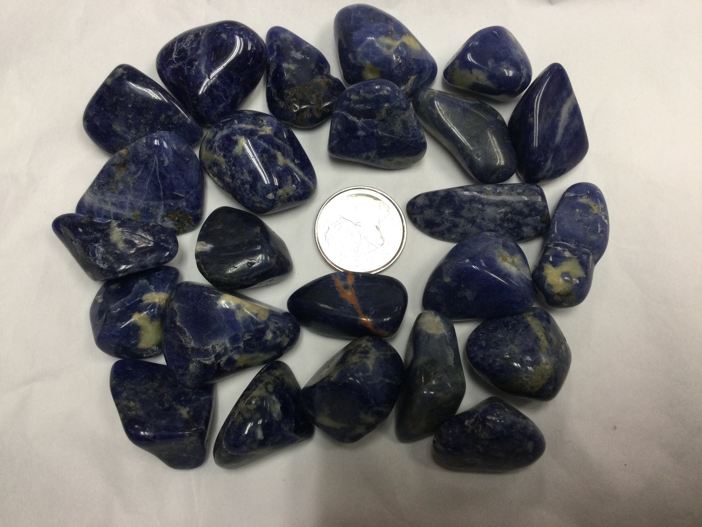 Sunset Sodalite, Tumbled