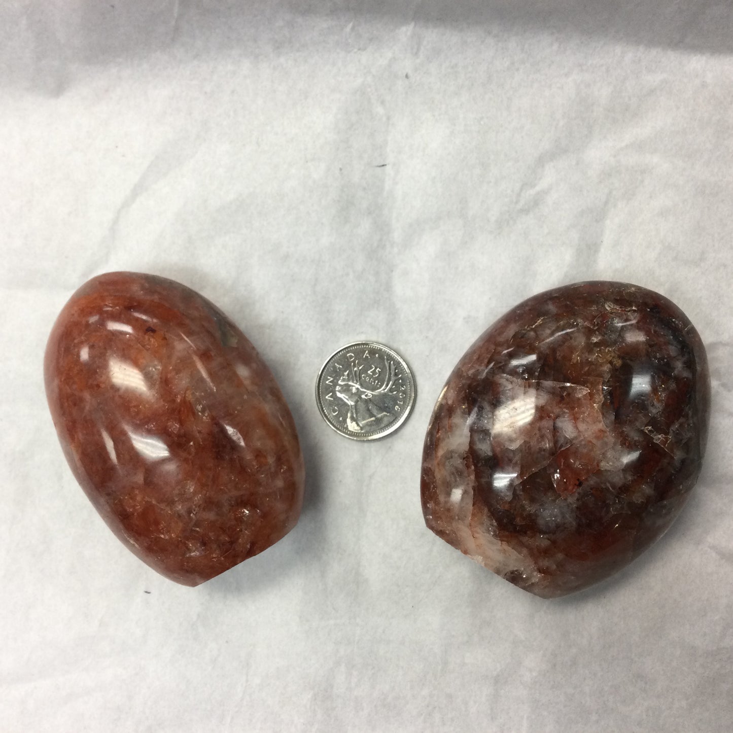 Red Hematoid Quartz / Fire Quartz Self-Standing Freeforms