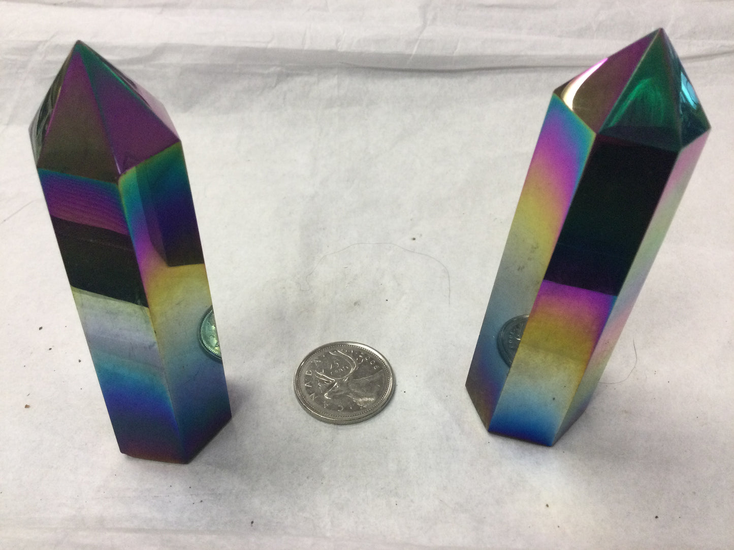 Obsidian titanium point