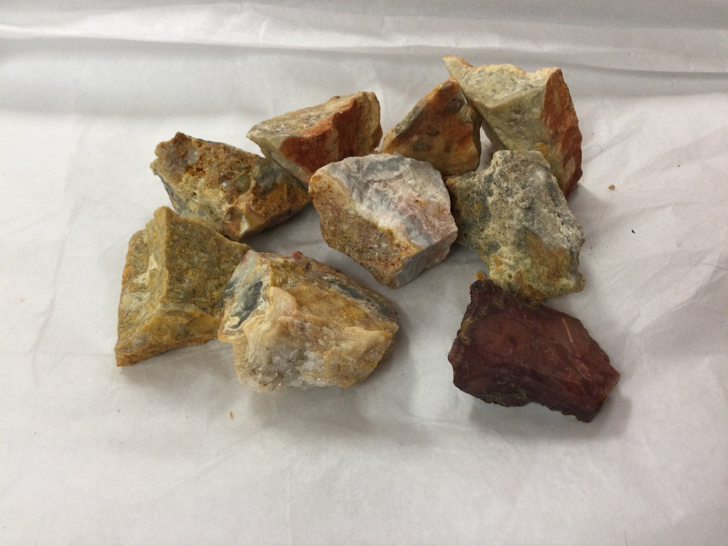 Rough Med Crazy Lace Agate