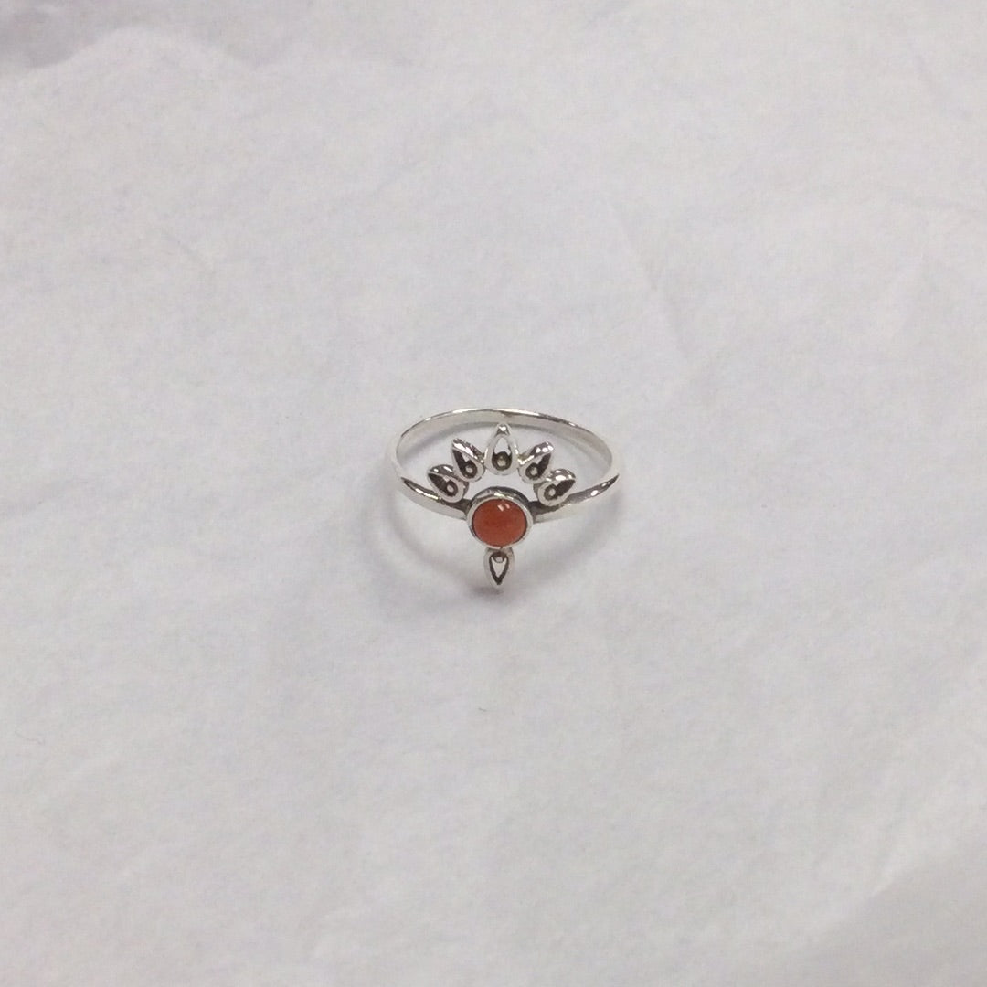 Peacock Gemstone Ring