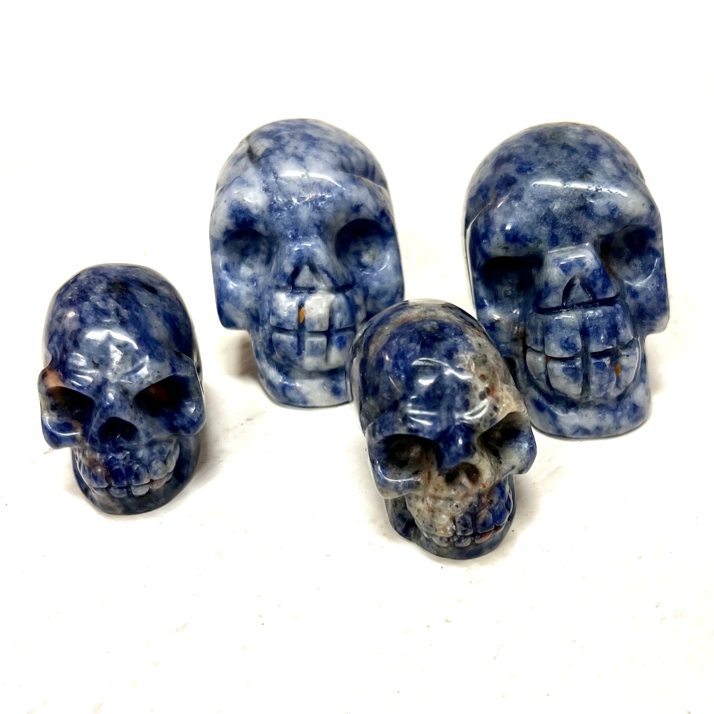 Sunset Sodalite Skulls