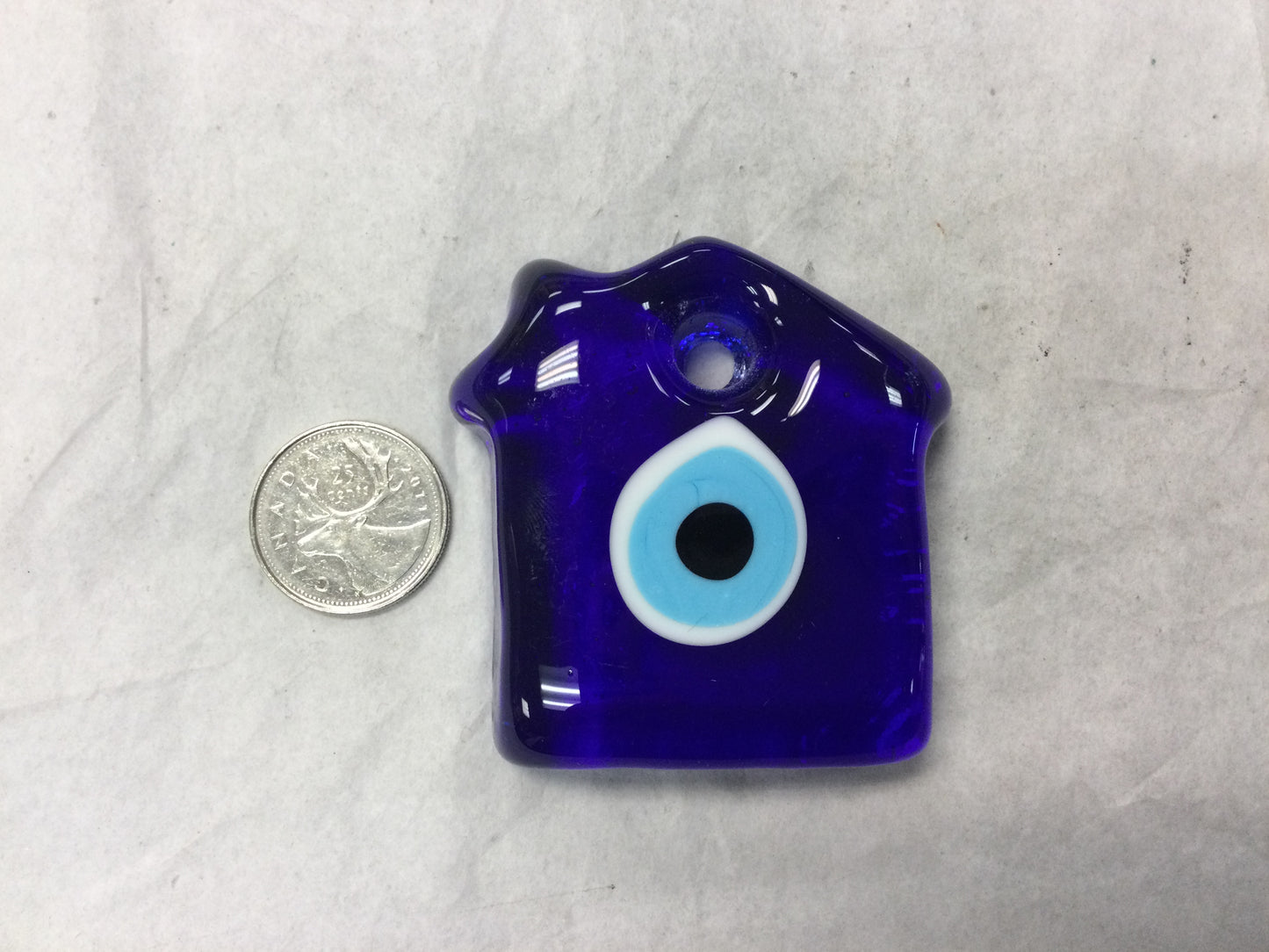 Evil Eye Glass Ornament