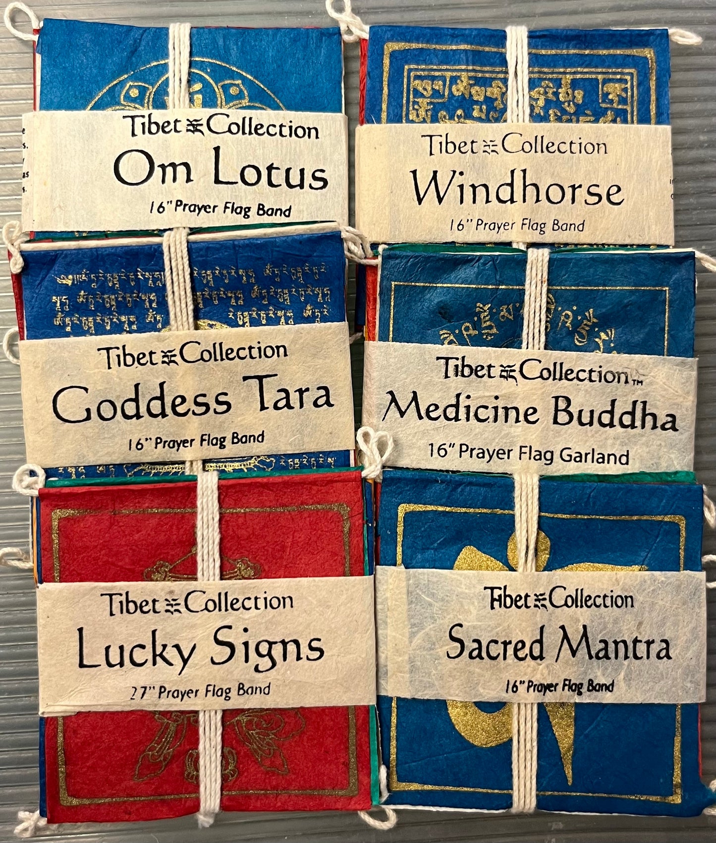 16” Tibetan Prayer Flags