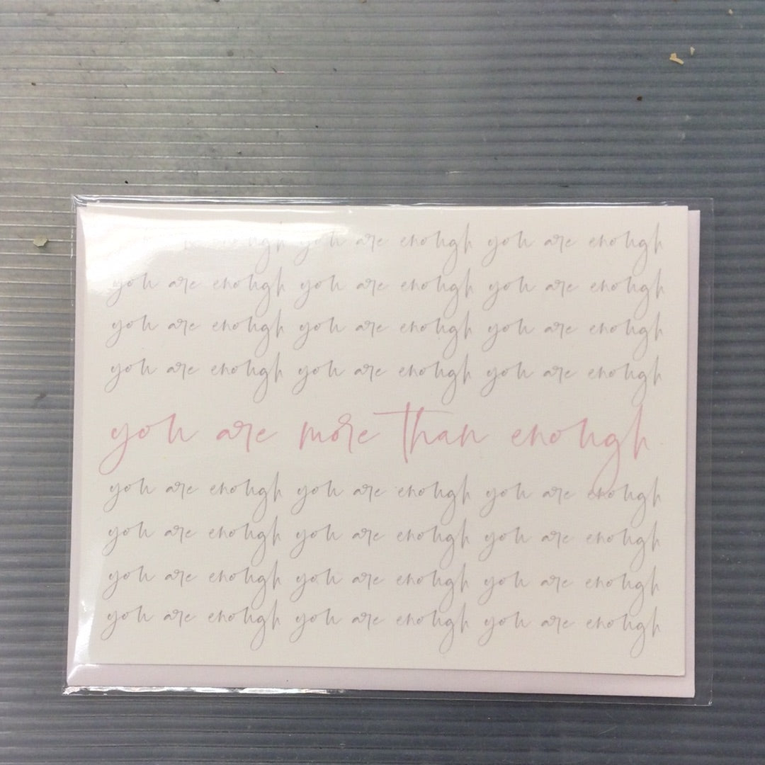 Minimalist Calligraphy Cards