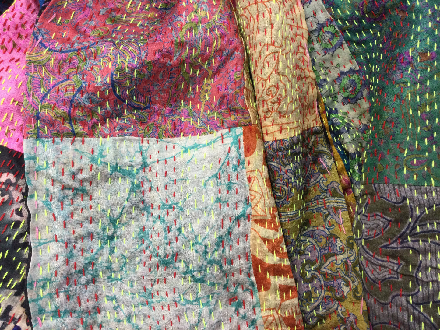 Silk Kantha