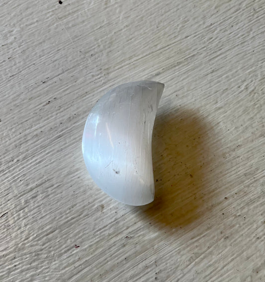 Puffy Selenite Moon