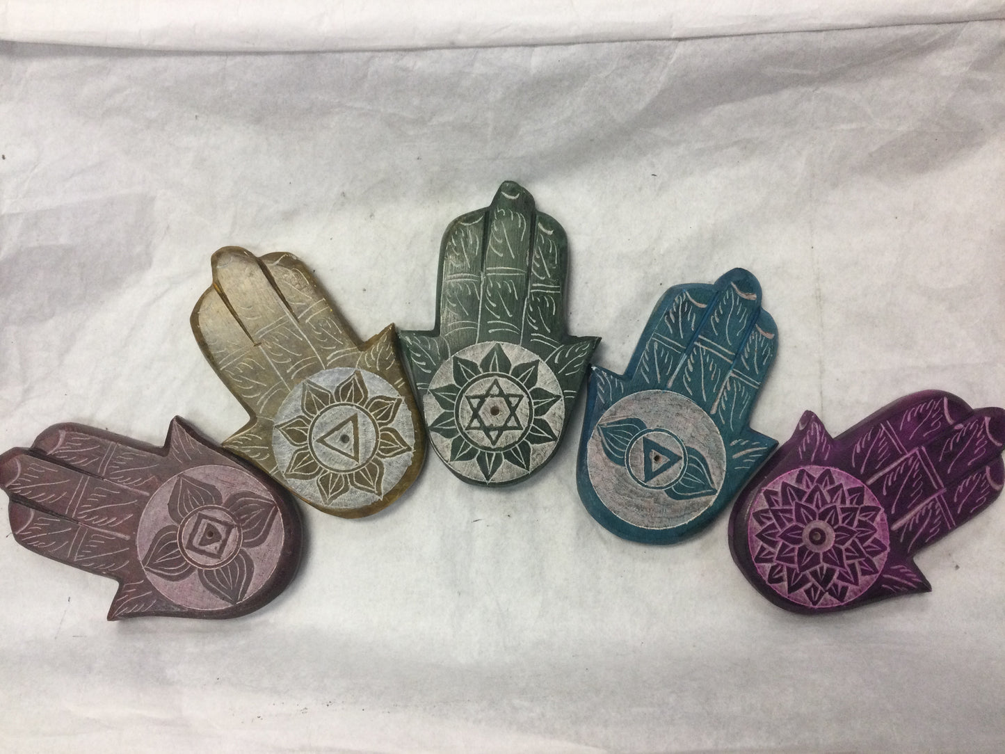 Chakra Fatima Hand Incense Holder