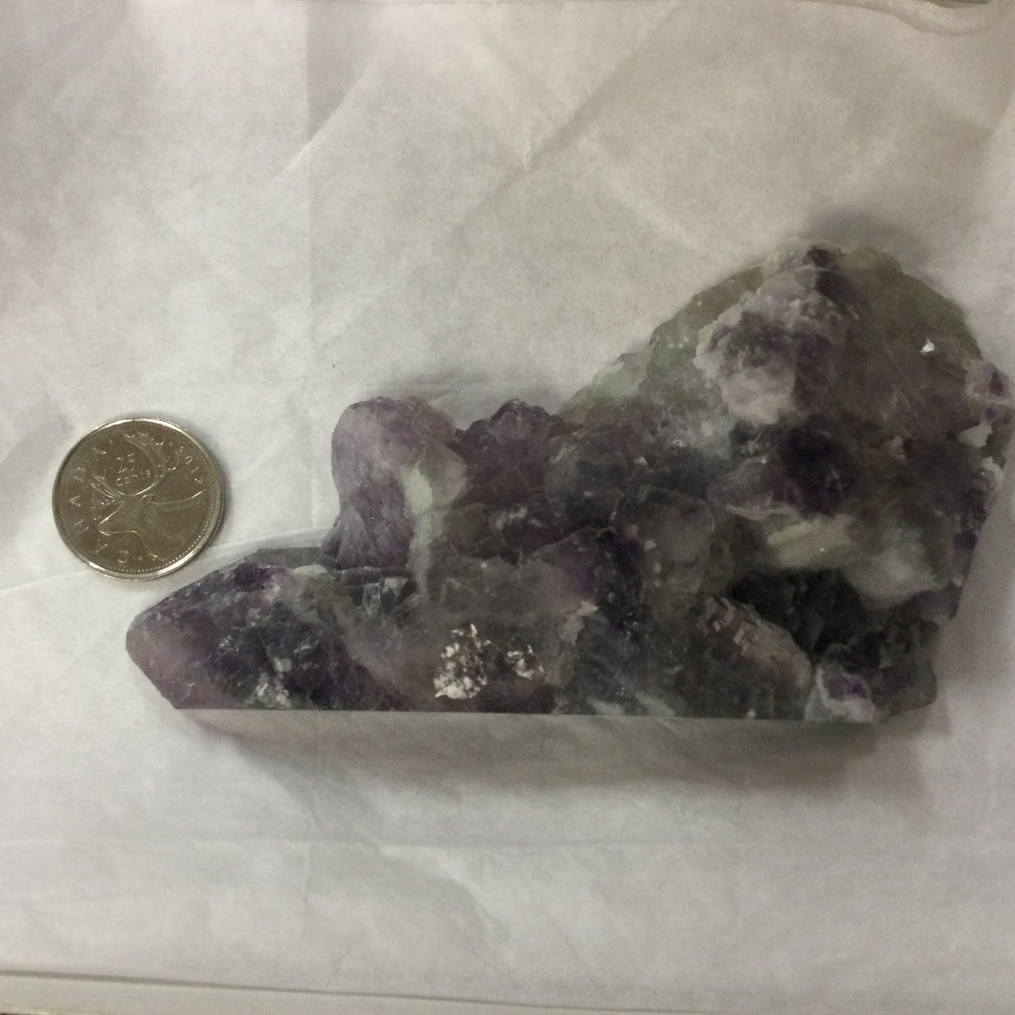 Large Rainbow Fluorite Slab