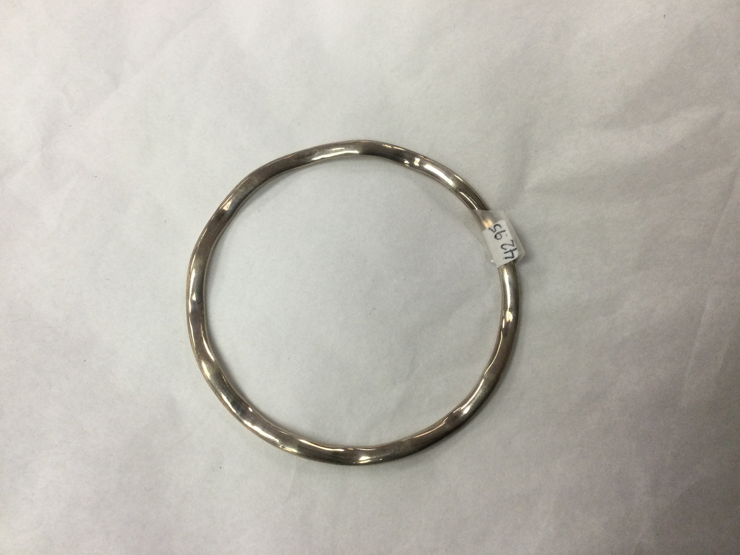 Wavy Silver Bracelet