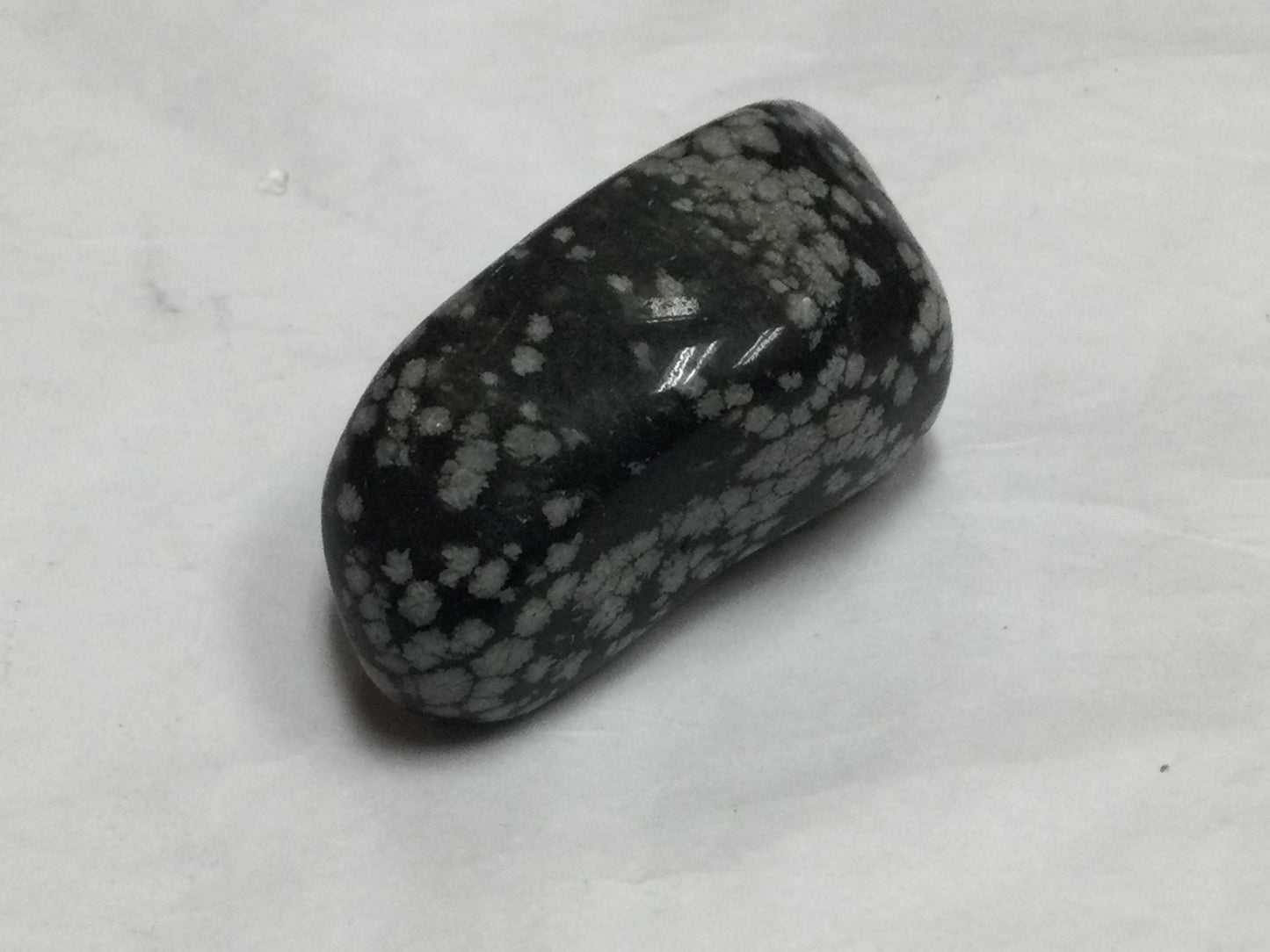 Snowflake Obsidian, Tumbled