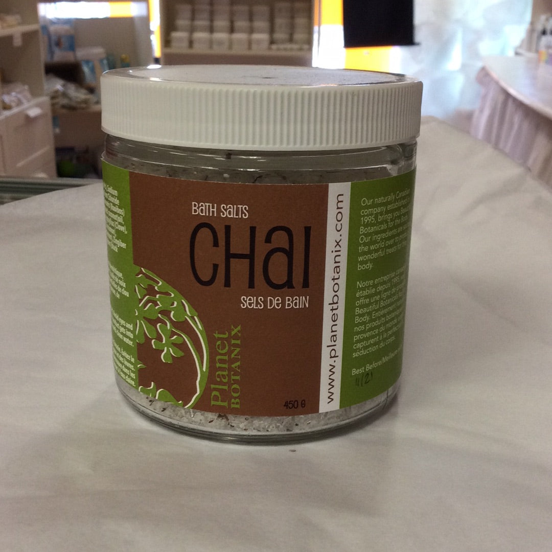 Chai bath salts
