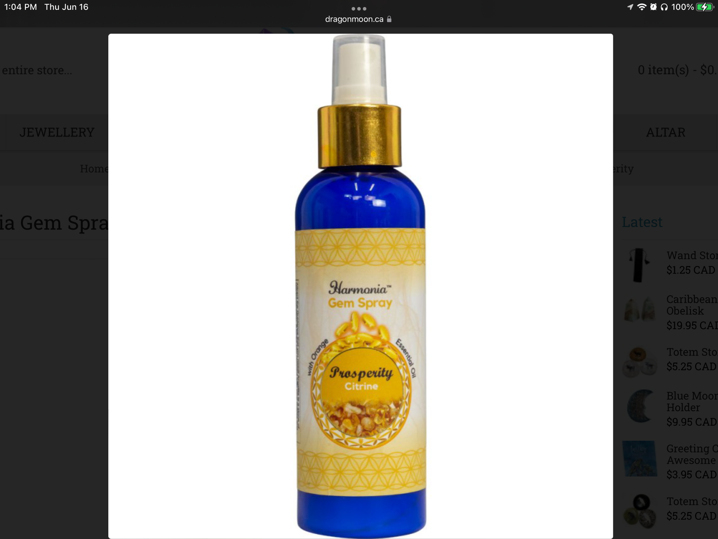 Harmonia Gem Spray