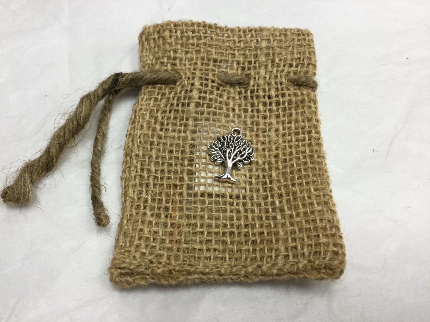 Burlap Twine Pouches