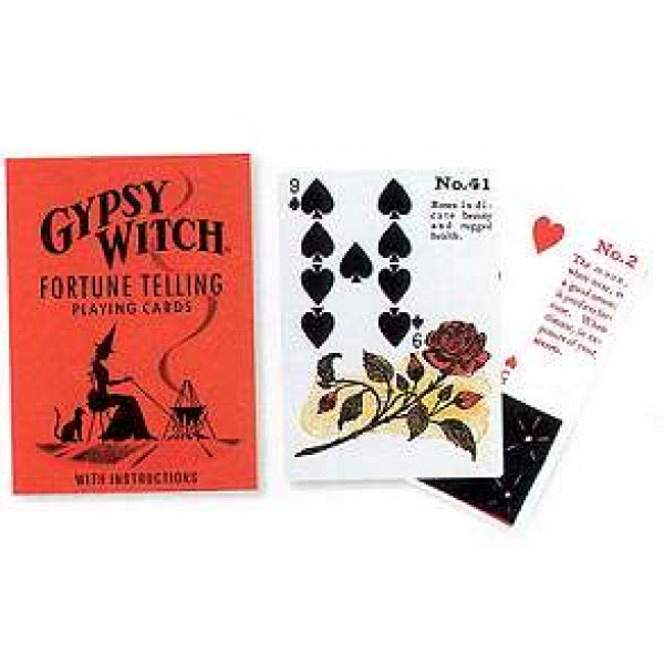 Gypsy Witch Fortune Telling Playing Cards